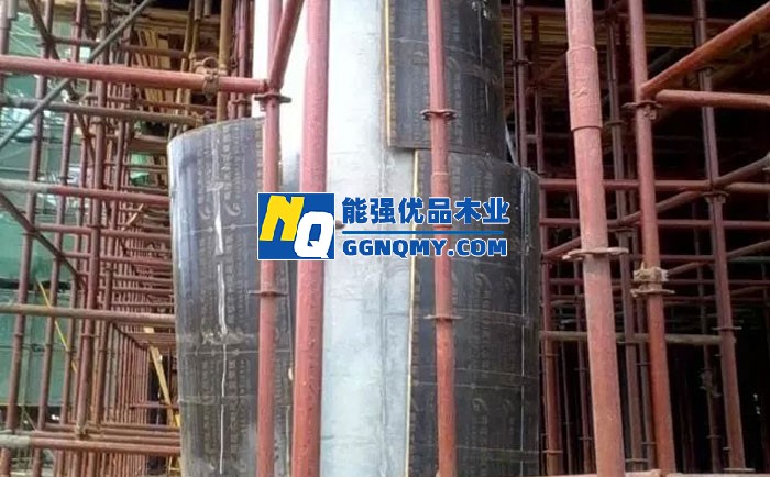 建筑橋梁木模板，井筒半圓形設計，混凝土施工必備